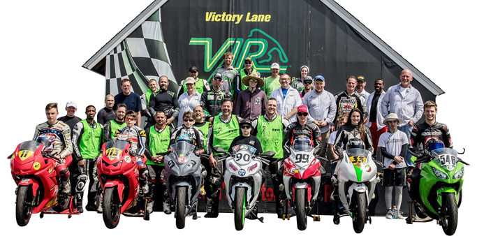 Team members of Evolve GT | bike track days